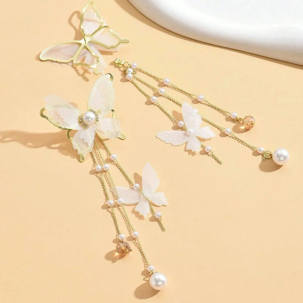 Princess Whisper Earrings – Elegant Crystal Drop Jewelry