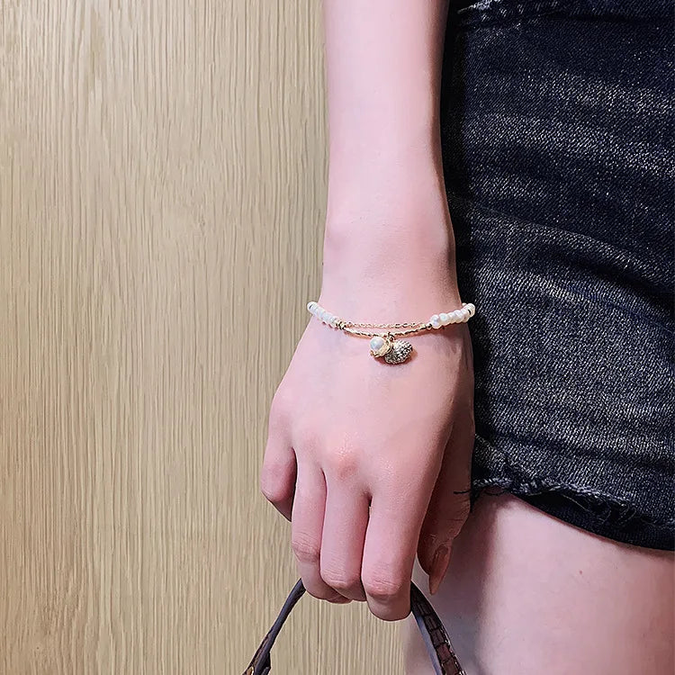 Seaside Whispers Bracelet – Beachy Minimalist Jewelry