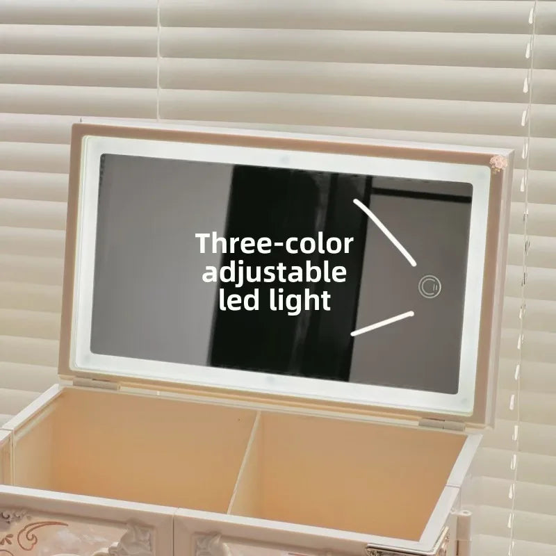 Acrylic Large-Capacity Jewelry Display Box