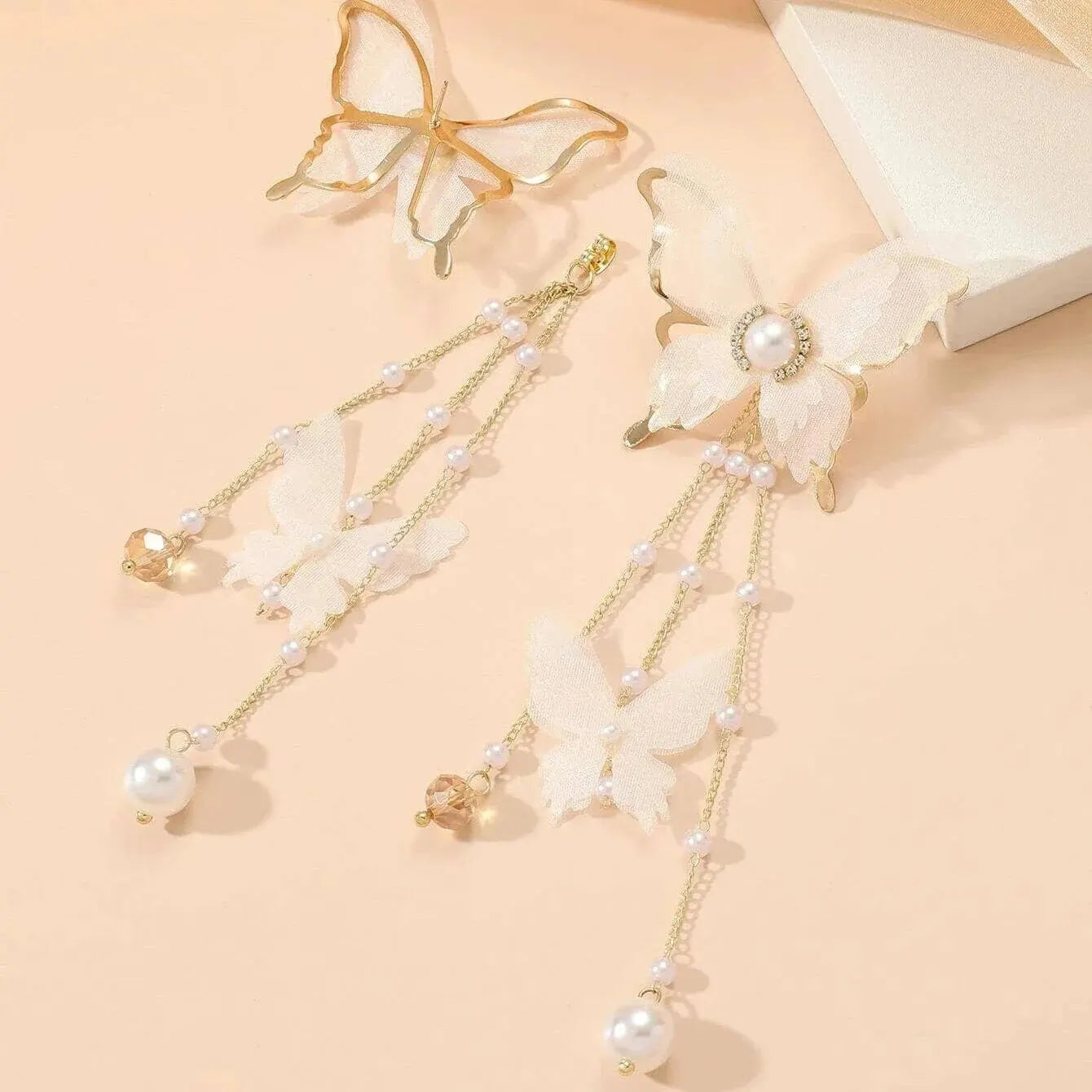 Princess Whisper Earrings – Elegant Crystal Drop Jewelry